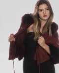 Giacca in montone da donna - Beatrice | Leather Trend