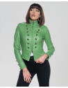 Women's Green Leather Jacket - Belen | Leather Trend