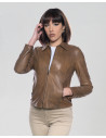 Giacca in Pelle da Donna Cuoio - Eva | Leather Trend