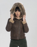 Giacca in montone da donna - Naomi | Leather Trend