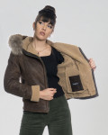 Giacca in montone da donna - Naomi | Leather Trend