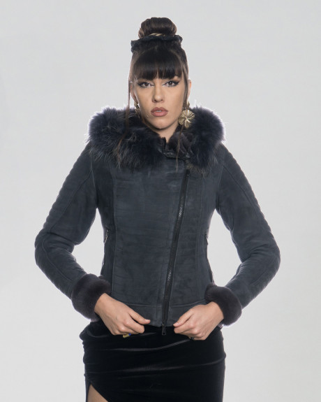 Women's shearling jacket - Naomi | Leather Trend