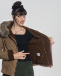 Giacca in montone da donna - Naomi | Leather Trend
