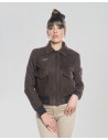 Bomber in Pelle Nabuk Donna - Livia | Leather Trend