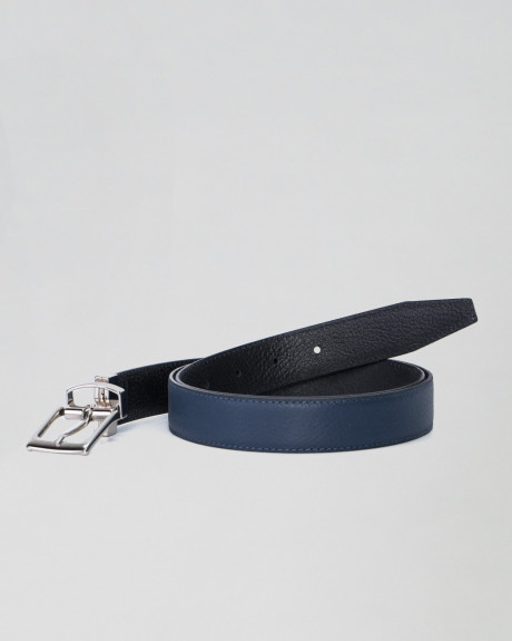 Reversible Deer Leather Belt - Diego | Leather Trend