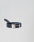 Cintura in pelle di cervo reversibile - Diego | Leather Trend