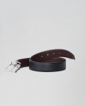 Cintura in pelle di cervo reversibile - Bernardo | Leather Trend
