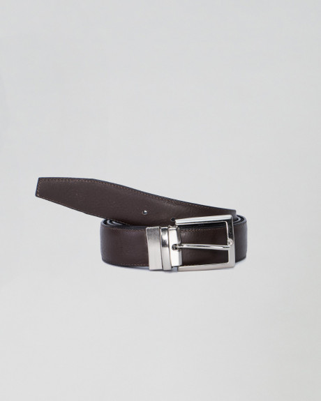 Cintura in pelle di vitello reversibile - Federico | Leather Trend 2