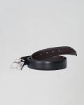 Cintura mod. Federico Reversibile Testa di Moro e Nero in vera pelle 100% made in Italy