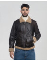 Giacca in pelle e montone da uomo - Francesco | Leather Trend