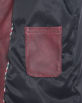 Giacca in pelle uomo bordeaux – U08 | Leather Trend