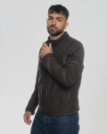 Giacca biker nabuk da uomo – Avatar | Leather Trend