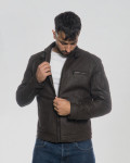 Giacca biker nabuk da uomo – Avatar | Leather Trend