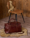 Borsone in pelle da viaggio - Carl | Leather Trend