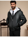 Bomber in montone da uomo - Carlo | Leather Trend