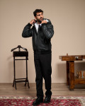 Men's shearling bomber jacket - Carlo | Leather Trend