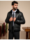 Giacca in montone da uomo - Franco | Leather Trend