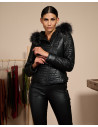 Piumino in pelle da donna - Lasmara | Leather Trend