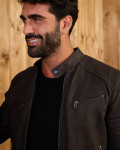 Biker in Pelle Nabuk Uomo | Leather Trend