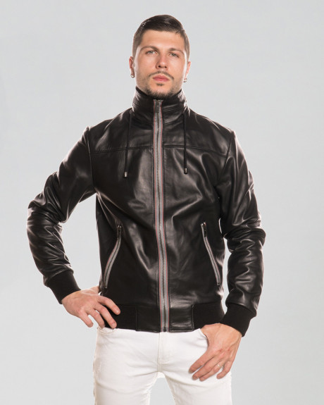 Bomber uomo modello Kiwey – Argo | Leather Trend