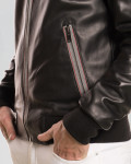 Bomber uomo modello Kiwey – Argo | Leather Trend