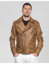 Chiodo in pelle da uomo - Armando | Leather Trend