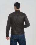 Biker in Pelle Nabuk Uomo | Leather Trend