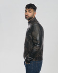 Giacca Uomo Testa di Moro in Pelle – U08 | Leather Trend