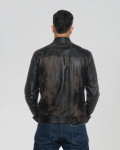 Giacca Uomo Testa di Moro in Pelle – U08 | Leather Trend