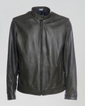 Men's Green Leather Jacket - U010 | Leather Trend