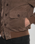 Men's suede bomber jacket – Milo | Leather Trend