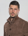 Men's suede bomber jacket – Milo | Leather Trend