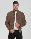 Men's suede bomber jacket – Milo | Leather Trend