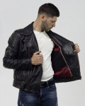 Men's Asportated Leather Three-Pocket Perfecto - Armando