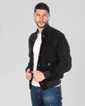 Men's suede bomber jacket – Milo | Leather Trend