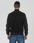 Men's suede bomber jacket – Milo | Leather Trend