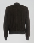 Bomber uomo in pelle camoscio – Milo | Leather Trend