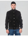 Bomber uomo in pelle camoscio – Milo | Leather Trend