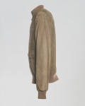 Men's suede bomber jacket – Milo | Leather Trend