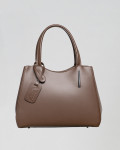 Women's Brown Leather Handbag - Aragona | Leather Trend