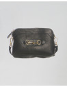Women’s bag mod. Asia Black genuine leather 100% Made in Italy