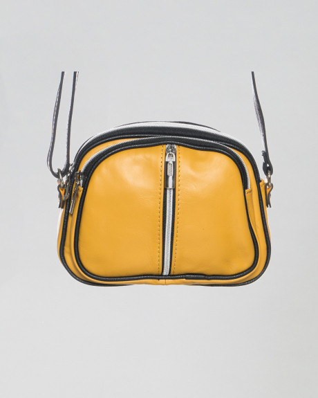Borsa a tracolla in pelle - Fenu | Leather Trend