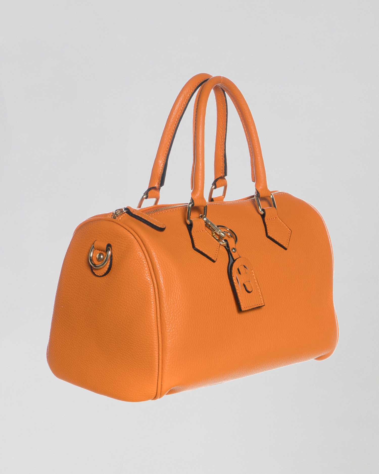 Chantal Borsa da Donna Arancio In Vera Pelle