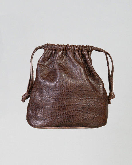 Full-Grain Leather Bucket Bag - Mara | Leather Trend 2