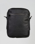 Men's Black Shoulder Bag – Portofino | Leather Trend
