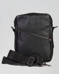 Men's Black Shoulder Bag – Portofino | Leather Trend