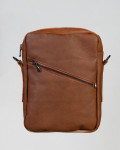 Men's Light Brown Shoulder Bag – Portofino | Leather Trend