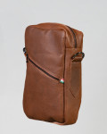 Men's Light Brown Shoulder Bag – Portofino | Leather Trend