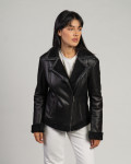 Chiodo in montone da donna - Rebecca | Leather Trend