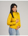 Violetta Bis - Women's Yellow Leather Jacket | Leather Trend